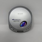 Sony D-e350 Walkman Esp Max Portable Compact Disc Cd-r rw Player Silver Tested