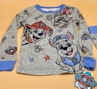 Paw Patrol Toddler Boy Gray Long Sleeve Shirt   Pants Pajamas New 5t