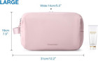 Bagsmart Toiletry Bag For Men  Travel Toiletry Organizer Dopp Kit Water-resistan