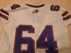 Buffalo Bills Game Worn Used Issued Nike Jersey Sz 46 Nameplate Removed Repairs