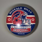 Vintage 1988 Buffalo Bills Afc Eastern Division Champions Pin Button Nfl