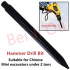 Hydraulic Jack Hammer Breaker Bit Chisel Point For Sb30 Concrete Cement Removal