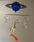 Vintage Ikea Vimsig Space Mobile Comet Stars Saturn Rocket Baby Crib Celestial