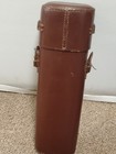 Vintage Leather Telescope Case Hunting Military  German  Marked Onex Suisse
