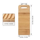 Wash Board Household Washboard Hand Washing Clothes Wooden Laundry Scrub