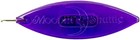 Compact Amethyst Tatting Shuttle With Hook - Moon Design For Crafting Delights