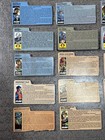 Gi Joe Lot  19  Vintage 1980s File Cards Arah Vehicle Pilot Drivers