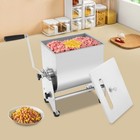 Tilting Mixer Manual Sausage Meat Commercial Mixing Machine Free Stand 10kg 22lb