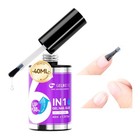 Professional Bulk Nail Glue 40ml - Strong Quick Dry Uv Gel Adhesive For Press On