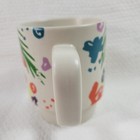 Starbucks Spring 2016 Floral Ceramic Stackable Coffee Cup Mug 12 Oz Giftable