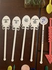 Vintage Swizzle Sticks Cocktail Drink Stirrers Mixed Lot 2  