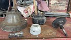 Vintage Industrial Articulating Wall Lamp Adjustable Brass Arm Machine Age Task