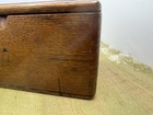 Antique Wooden Singer Accessory Dovetail Folding Puzzle Box Patented Feb 1889