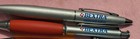 Pharmaceutical Drug Rep Lot Of 8 Heavy Metal Pens Bextra Spiriva Zosyn Amaryl