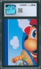 Charles Martinet Signed Amada Card Super Mario 64 Autograph Cgc X Jsa Slab