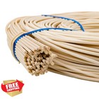 2 5mm Round Reed Coil 1lb Rattan For Basket Weaving