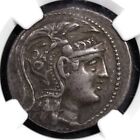 Athens Tetradrachm New Style Ancient Greek Silver Coin 113bc Ngc Ch Vf Owl Toned