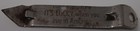 Vintage Old Advertising Lucky Lager Age Dated Beer Church Key Bottle Opener