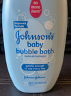 New Johnsons Baby Bubble Bath 28 Oz Sealed Discontinued Original Formula 2014