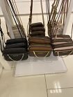 Michael Kors Jet Set Item East West Large Signature Mk Leather Crossbody Bag 