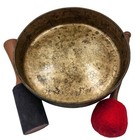 Old Vintage Hand Hammered Antique Yoga Singing Bowl Tibetan Thali Sound Healing