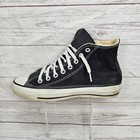 Vintage Made In Usa Black Converse Chuck Taylor Single Left Shoe For Display 6 5