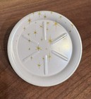 Vintage Mcm Aluminum Atomic Coasters-set Of 7