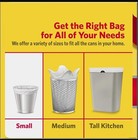 4 Gallon Trash Bags - 150 Small Mini Garbage Bags   17  X 18  Clear Waste Basket