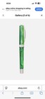 Visconti Opera Demo Mint Green Fountain Pen Medium Nib Retail  750