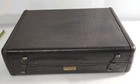 Samsonite Suitcase Luggage 4116  Faux Alligator Shwayder  15 x18 x6  Vintage