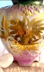 Rare Antique Art Nouveau Vase pitcher Hand Painted Vintage Art Deco 1900s