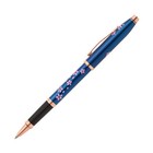 Cross Century Ii Cherry Blossom Selectip Rollerball Pen In Translucent Blue W gt