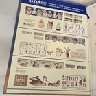 Wallpaper Sample Book Cookie Jar Kitchen Bath Florals Paper Craft Junk Journal