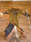 Vintage Diving Dry Suit Canvas Rubber Deep Sea Diver Suit Boots As-is
