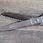 Vintage Wiss Pink-rite Shears Scissors Model E Chrome Plated Made Usa Craft