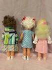 Lot Of 3 Vintage Fiber Create A Craft 15-inch-tall Darice Dolls