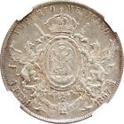 Mexico 1 Peso Mo 1867 Empire Of Maximilian  Ngc Au Details  Cleaned  Km  388 1
