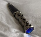 Celtic Scottish Highlandwear Sgian Dubh Dirk Dagger 7 25 Kilt Knife Blue Jewel