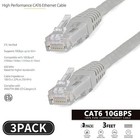 3pcs Cat 5e Cat5e Patch Cord Cable 650mhz Ethernet Internet Network Lan Rj45 Utp