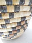 Pristine Vintage Hopi Indian Coiled Basket Bowl - Large Sized Showpiece