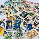 Huge Lot Of Assorted Collectible Postage Stamps Unsorted Sa9