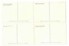 Postcards X 4 - C1970s - Norfolk Island  Australia  Lot No  1