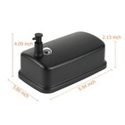 Soap Dispenser Wall Mount  500 Ml 17 Fl oz Bathroom Wall Mounted Soap Dispens   