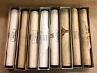Lot Of 16 Vintage Misc  Brands Player Piano Rolls Fair To Exc Condition  a 