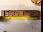 Vintage Wood  Hand Carved Folk Art  Speculaas Board Dutch Cookie Mold 