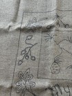 Primitive Rug Hooking Pattern On Burlap