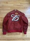 Vintage Bud King Of Beers Coat Jacket Mens Large Budweiser Nascar Talladega Aop