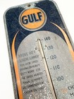 Vintage Big Gulf No Nox Gas Oil Thermometer Gulfpride