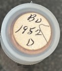 1952-d Bu Gem Bu Red Original Lincoln Head Cents 50 Coin Roll  2