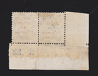 Ireland 1922 Irish 2 1 2d Mint Dollard Overprint In Red Pair Corner Control S22
